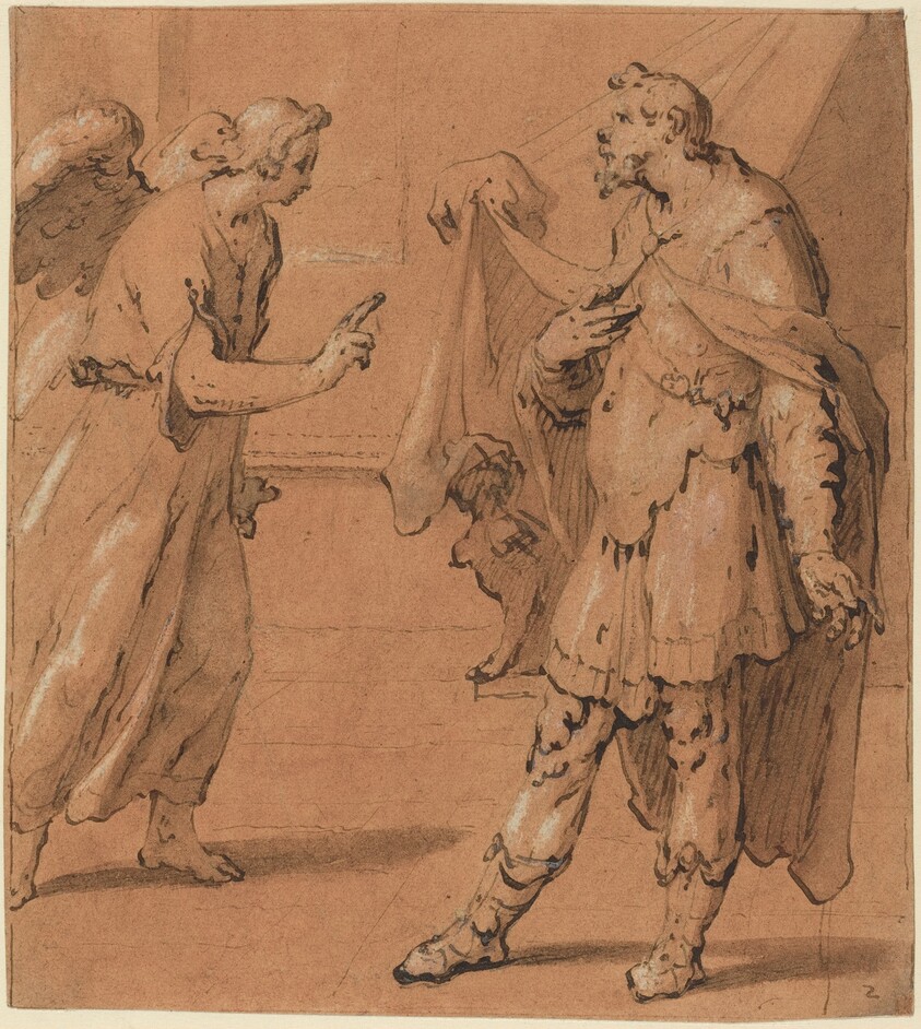 The Angel Appearing to the Centurion Cornelius