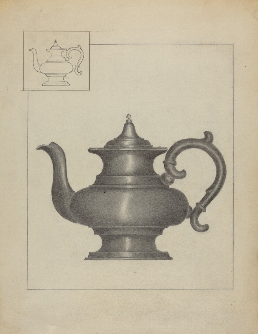 Pewter Teapot