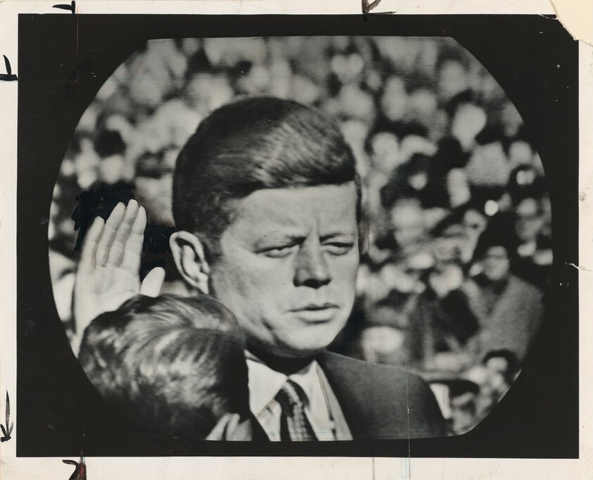 Title from caption on object: "’I Do Solemnly Swear...’ John F. Kennedy Takes Oath”