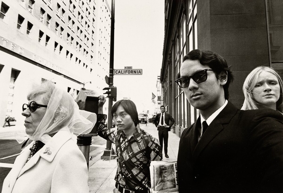 Self-Portrait, Financial District, San Francisco