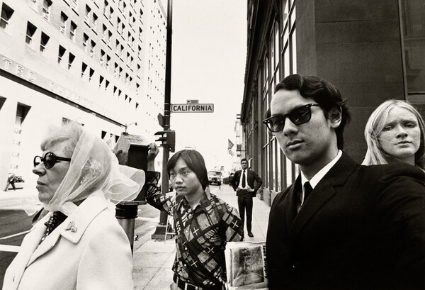 Self-Portrait, Financial District, San Francisco