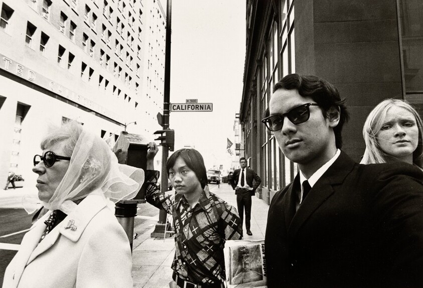 Self-Portrait, Financial District, San Francisco