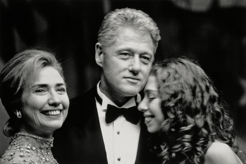 The Clintons at an Inaugural Ball, Washington, DC