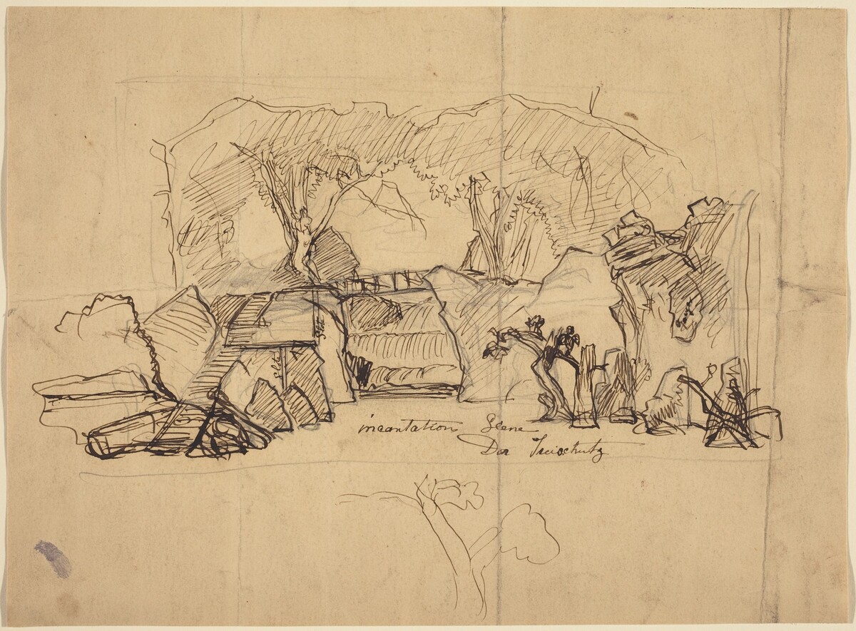 Incantation Scene from "Der Freischutz"