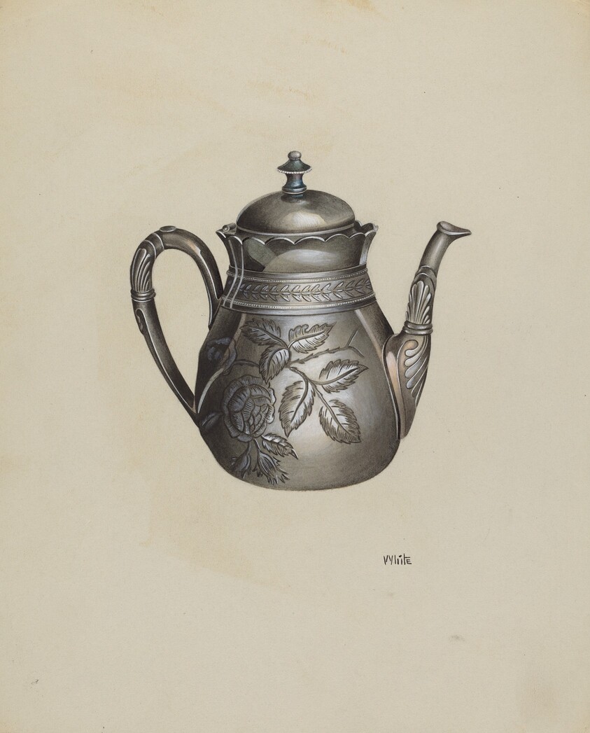 Silver Teapot