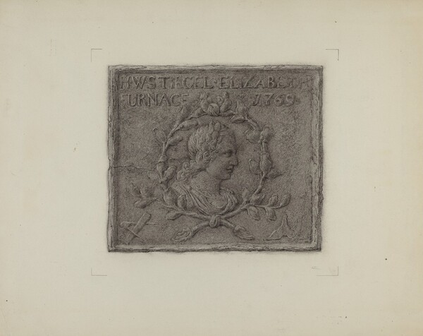 Pa. German Stove Plate