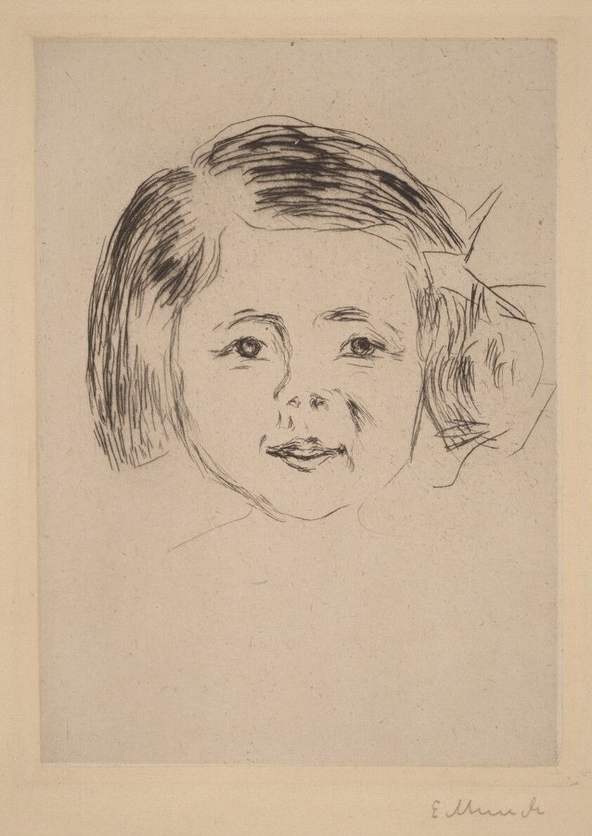 Head of a Girl (Kinderkopf)