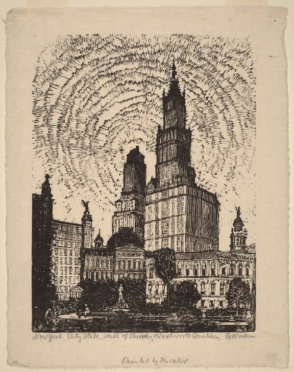 New York City, Hall of Records, Woolworth Building