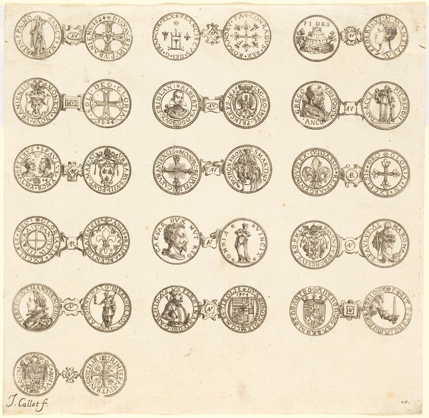 Coins [plate 10]