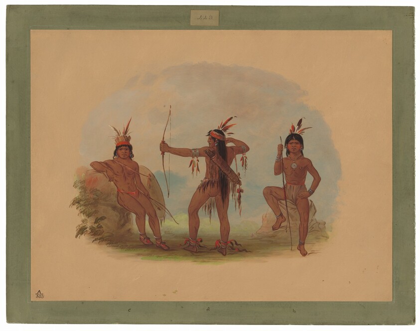 Three Woyaway Indians