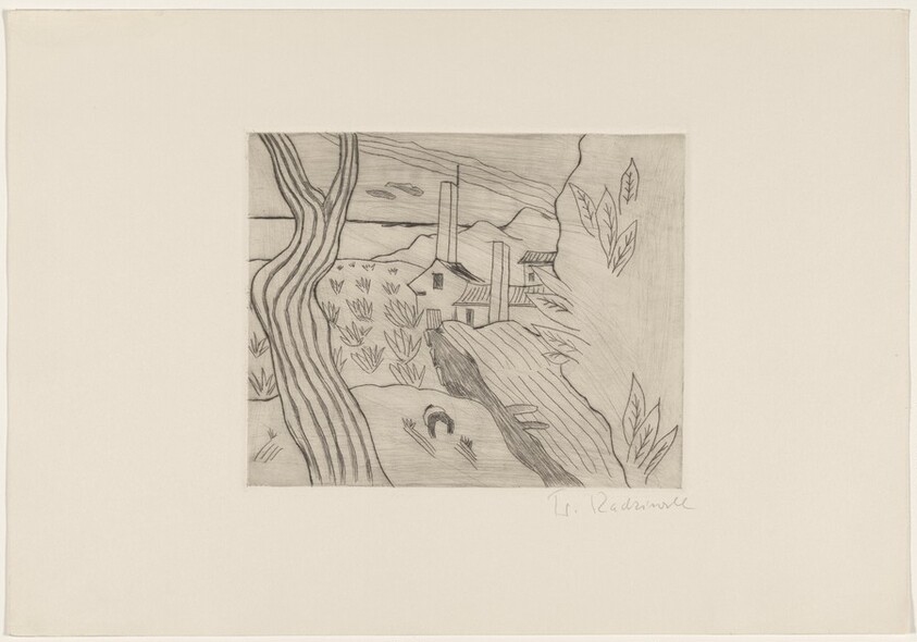 Landschaft mit Fabrik [Landscape with Factory]