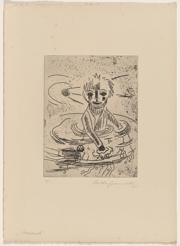 Wozzeck Enters the Pond