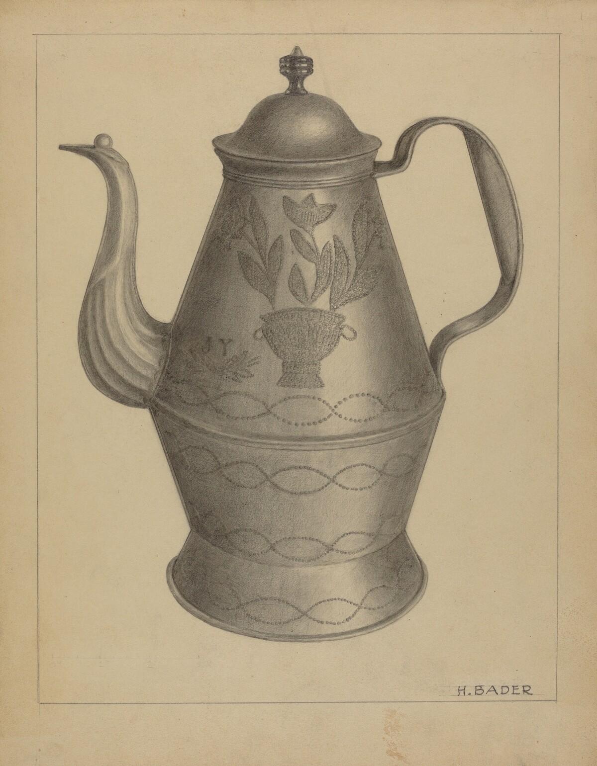 Pa. German Coffee Pot