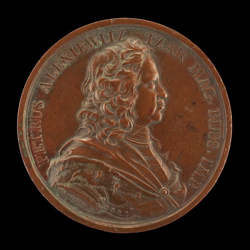 Peter the Great, 1672-1725, Czar of Russia 1682 [obverse]