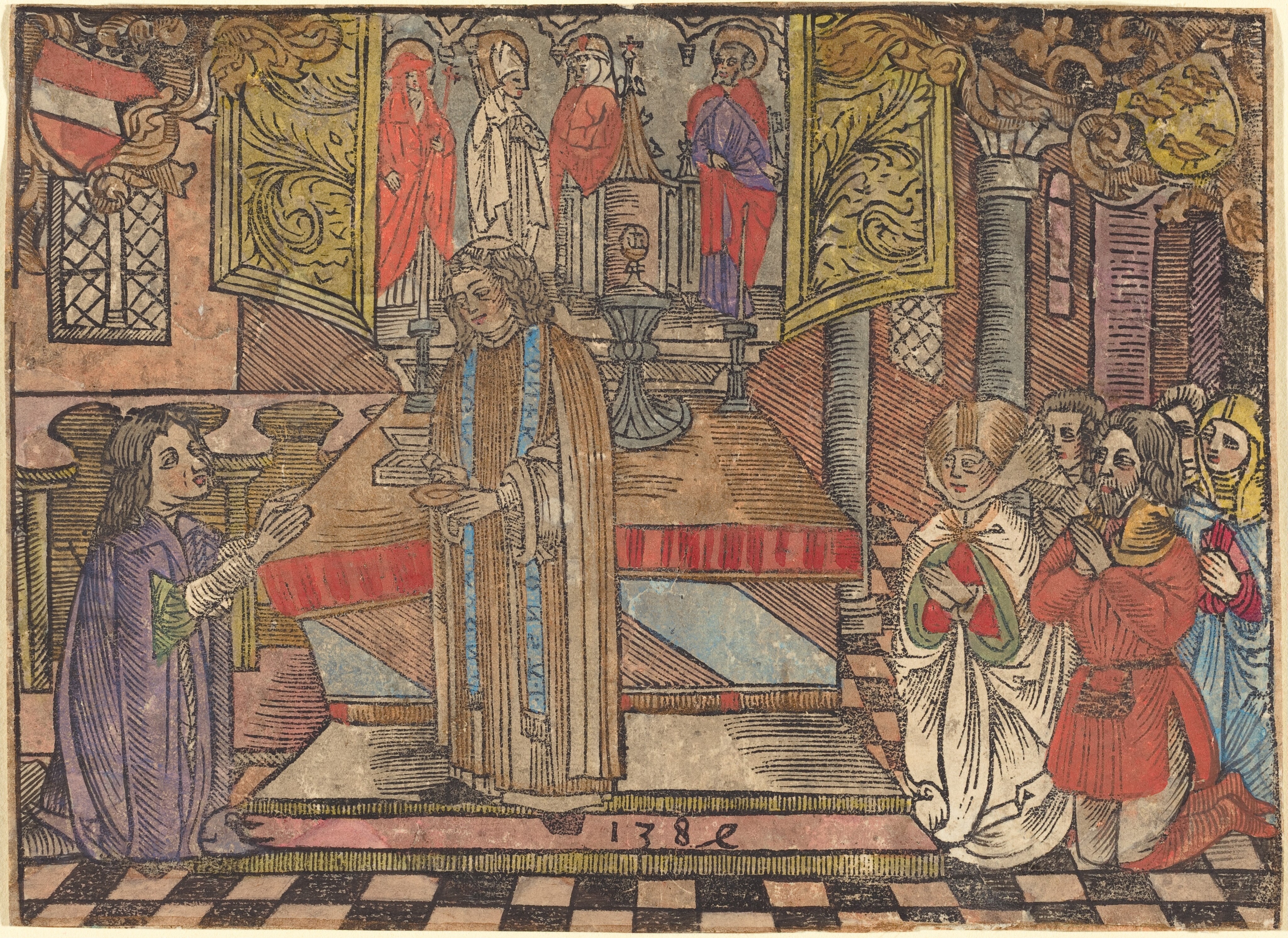 Miracle at Seefeld by German 15th Century