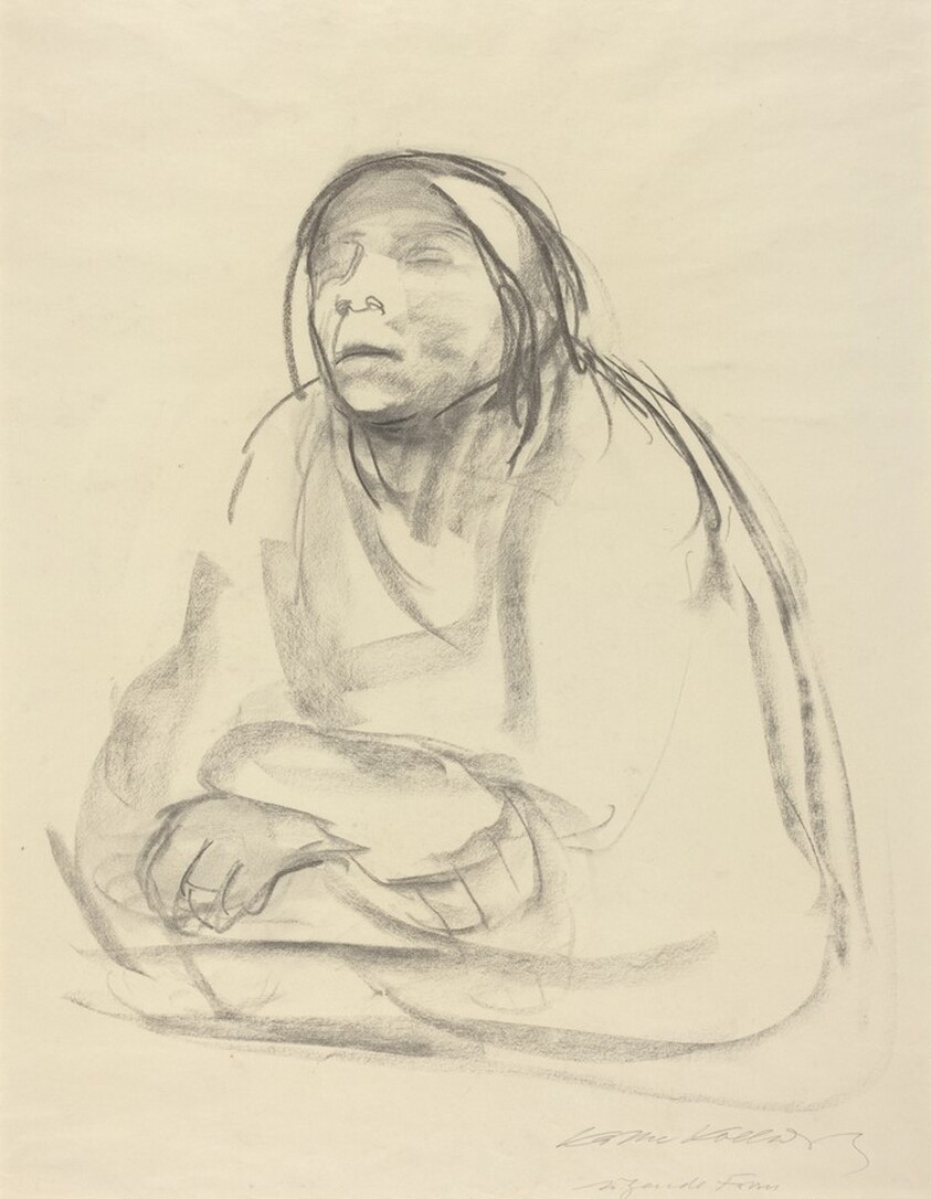 Seated Woman (Sitzende Frau)