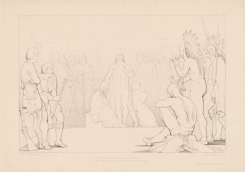 He for His Bleeding Country Prays to Heaven