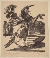 Illustration to Voltaire, "La Princesse de Babilone", Imre Reiner, 1941