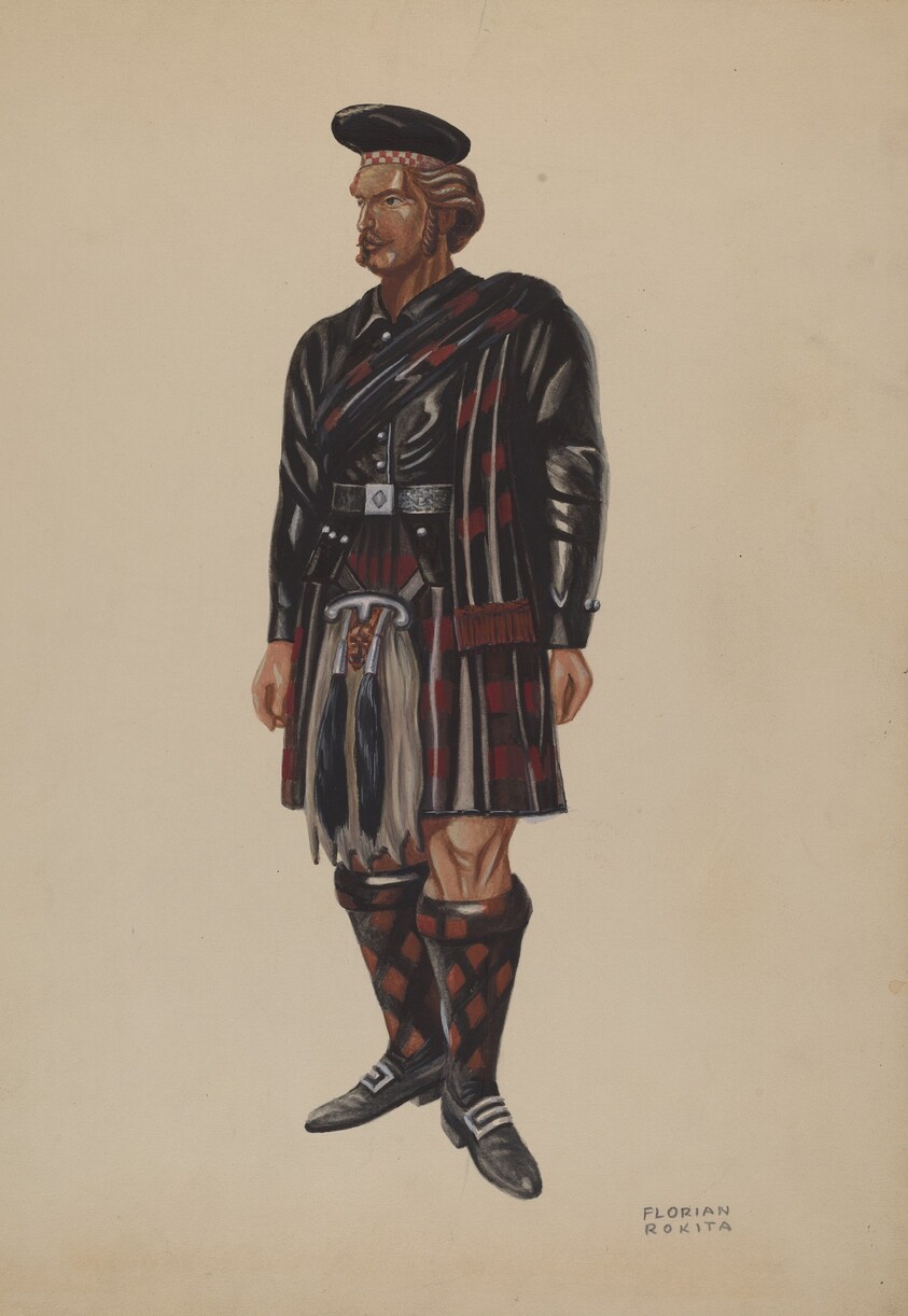 Cigar Store Scotchman