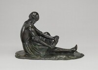 Girl Seated (from the Wading series), Abastenia St. Leger Eberle, model 1911, cast 1913 or later