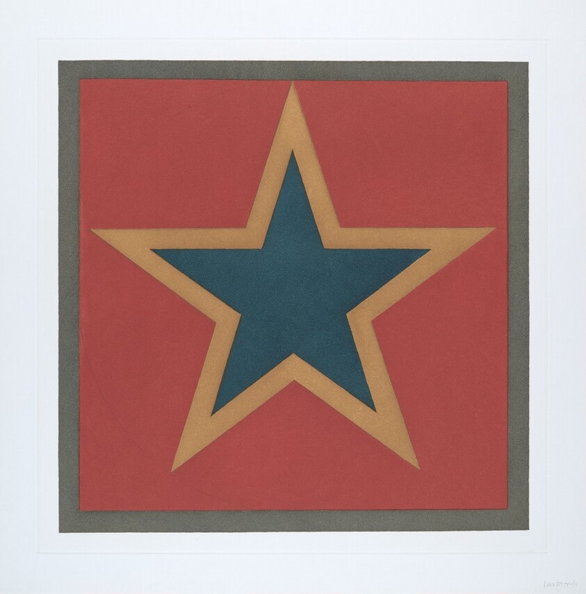 Stars-Blue Center: 5 point