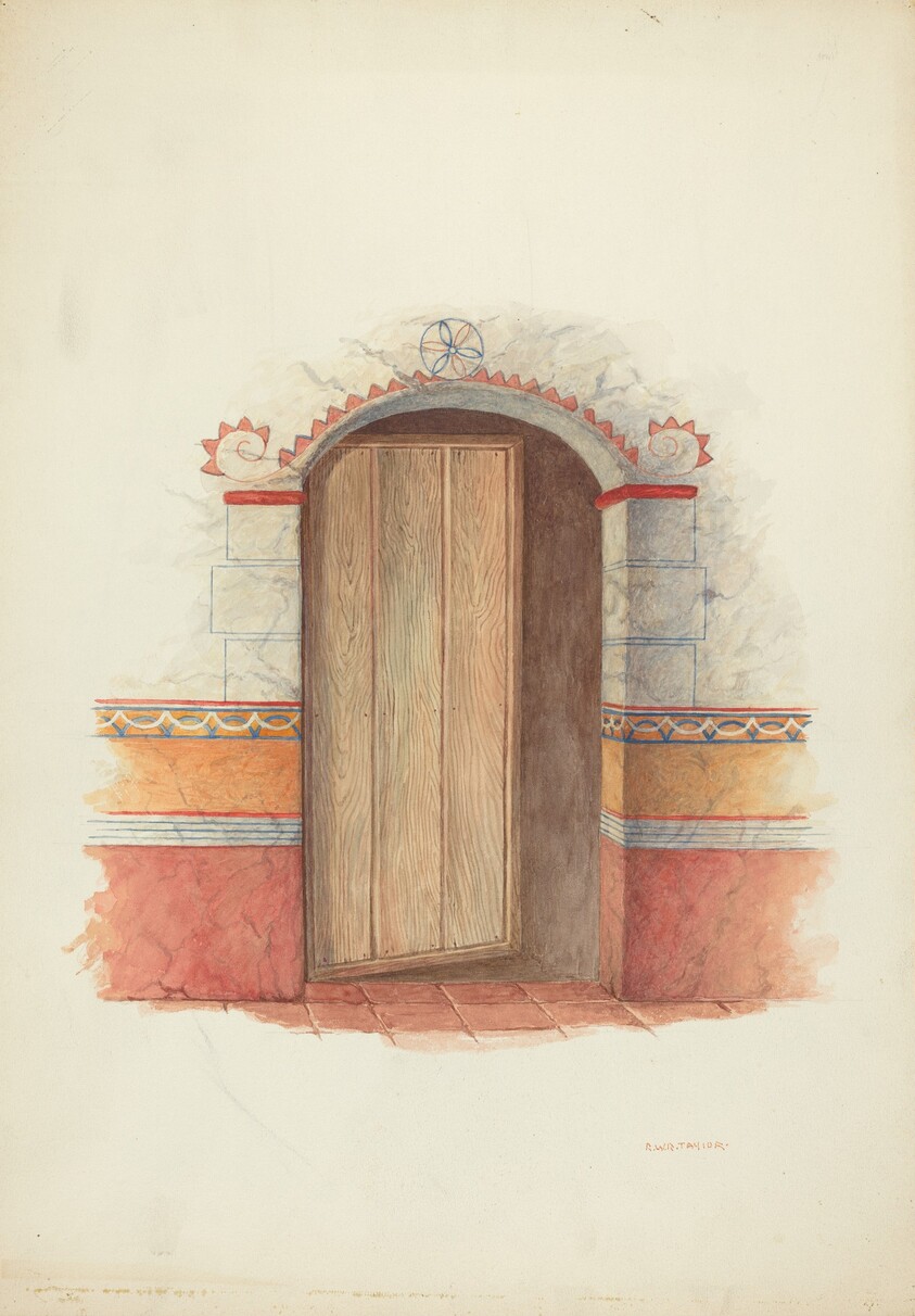 Wall Painting and Door (Interior)