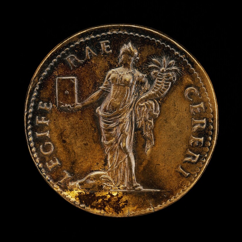 Ceres with Book and Cornucopiae [reverse]