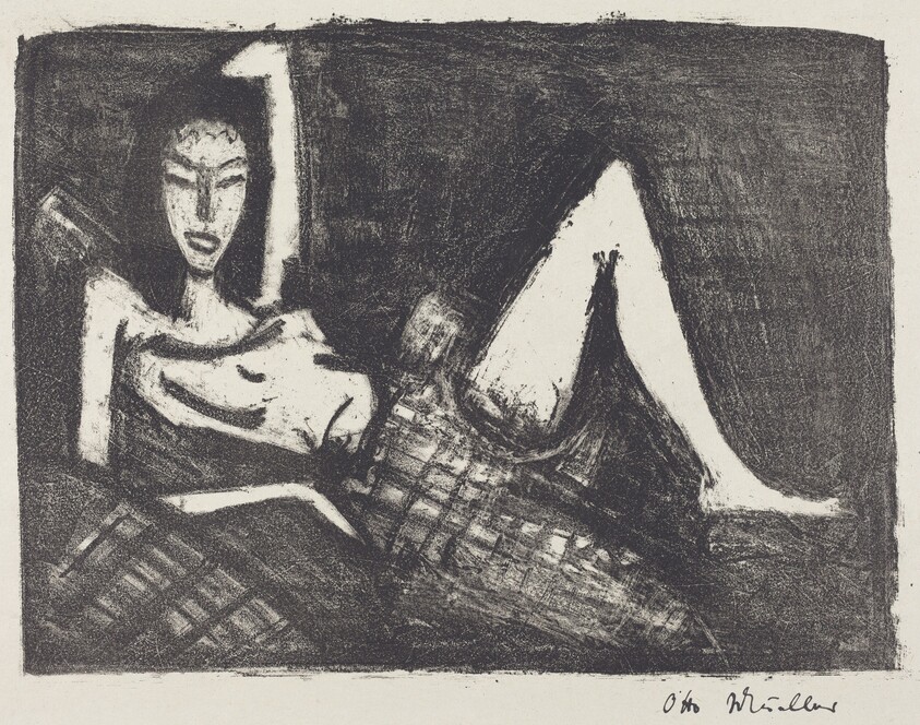 Girl on a Couch (Madchen auf dem Kanapee)