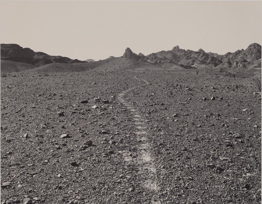 Chocolate Mountains:  A Ceremonial Trail, on an Ancient Terrace