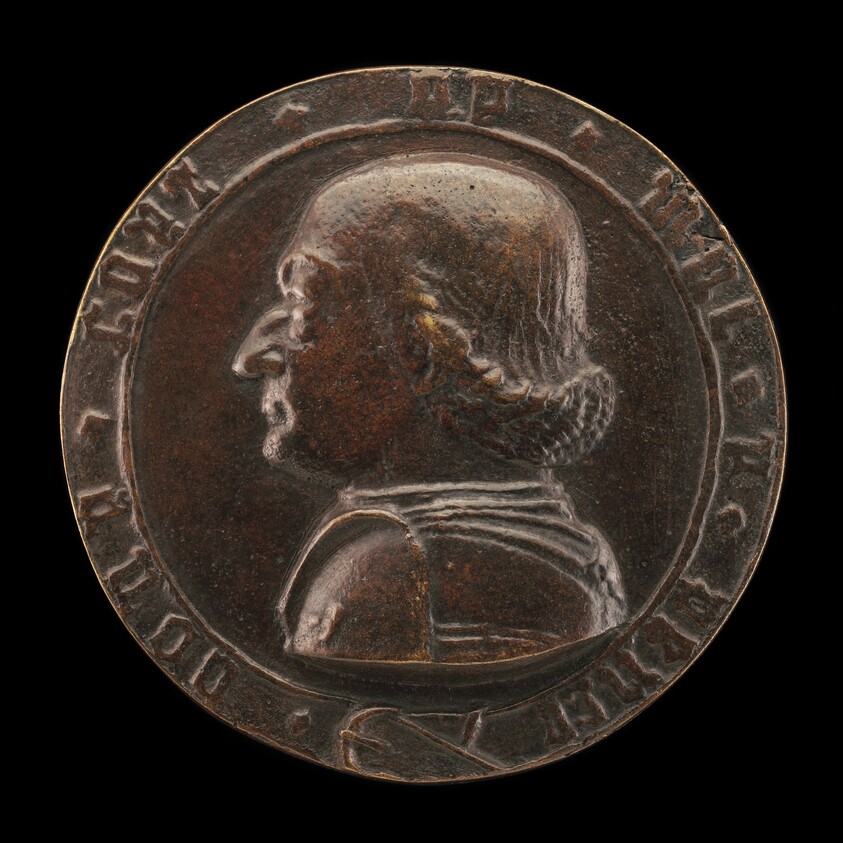 Federigo da Montefeltro, Count of Urbino [obverse]