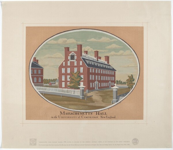 Massachusetts Hall, Harvard College