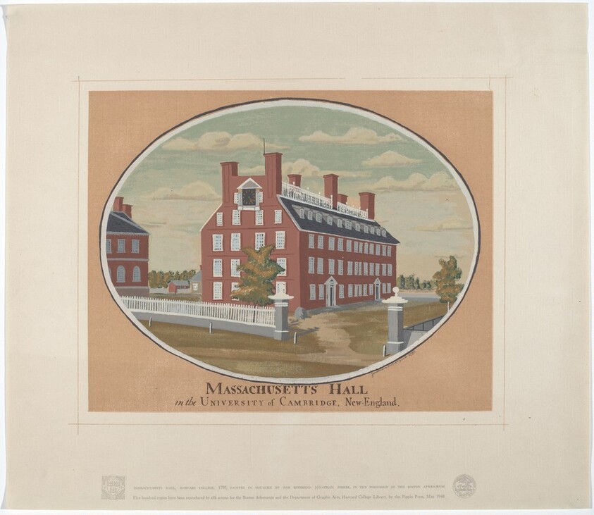 Massachusetts Hall, Harvard College
