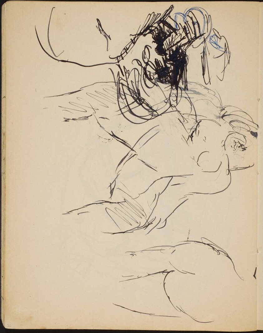 Flüchtige Studien von Akten (Nude Sketches) [p. 22]