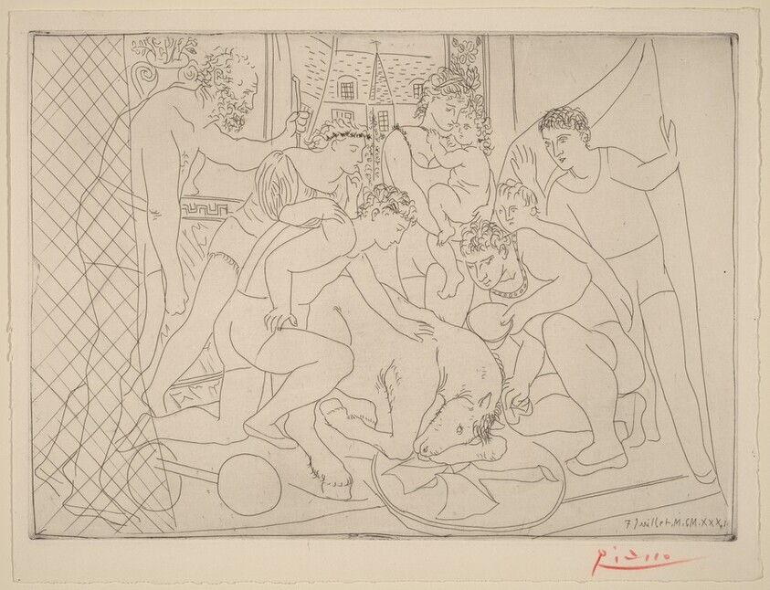 Dying Horse (Cheval mourant)