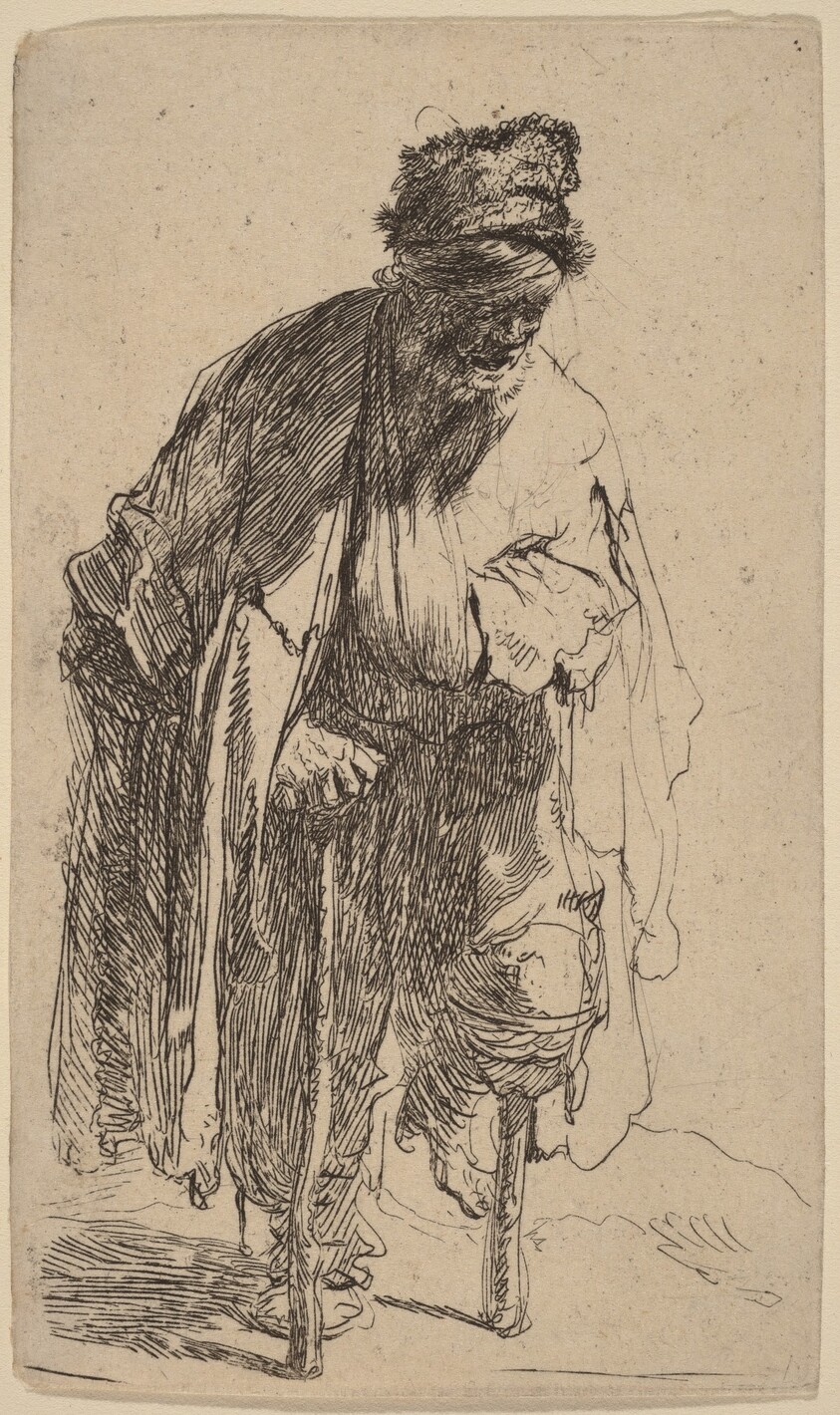 Beggar with a Wooden Leg