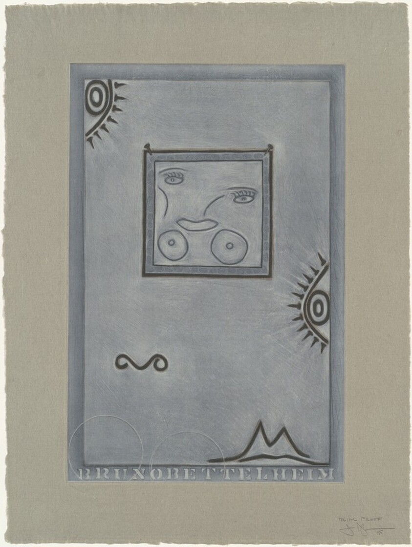 Untitled (White Mezzotint) [trial proof]