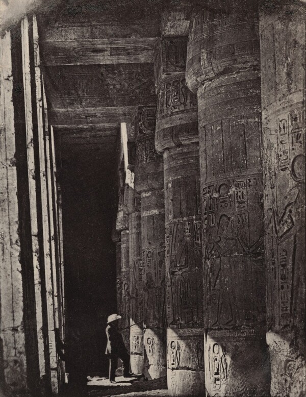 Thèbes, Medinet Habou, Galeries du Palais (Palace Galleries at Medinet Habou, Thebes)
