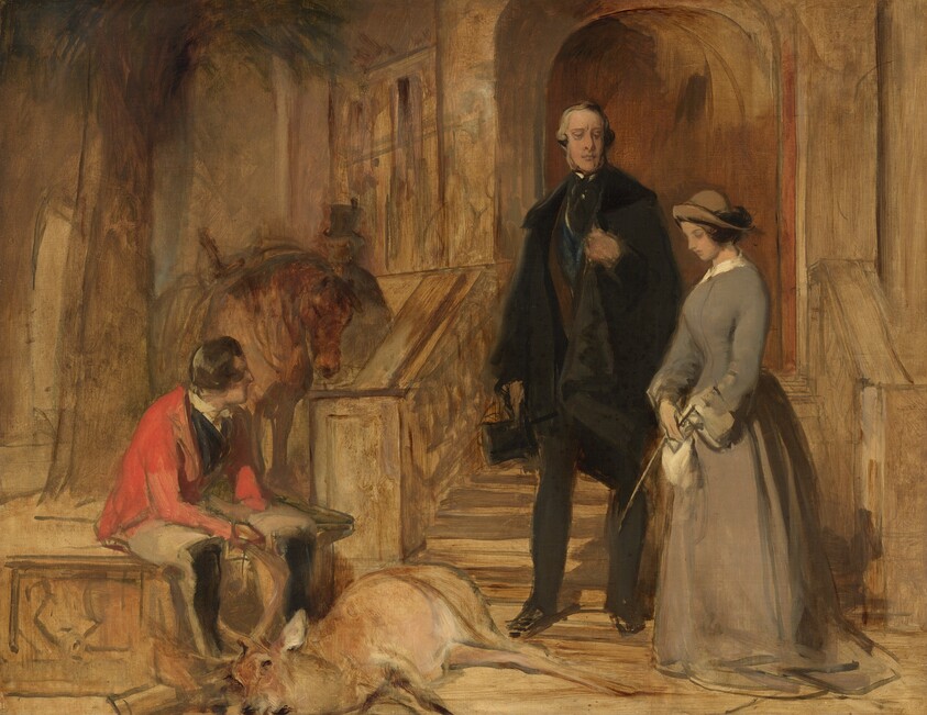 The Duke of Devonshire and Lady Louisa Egerton