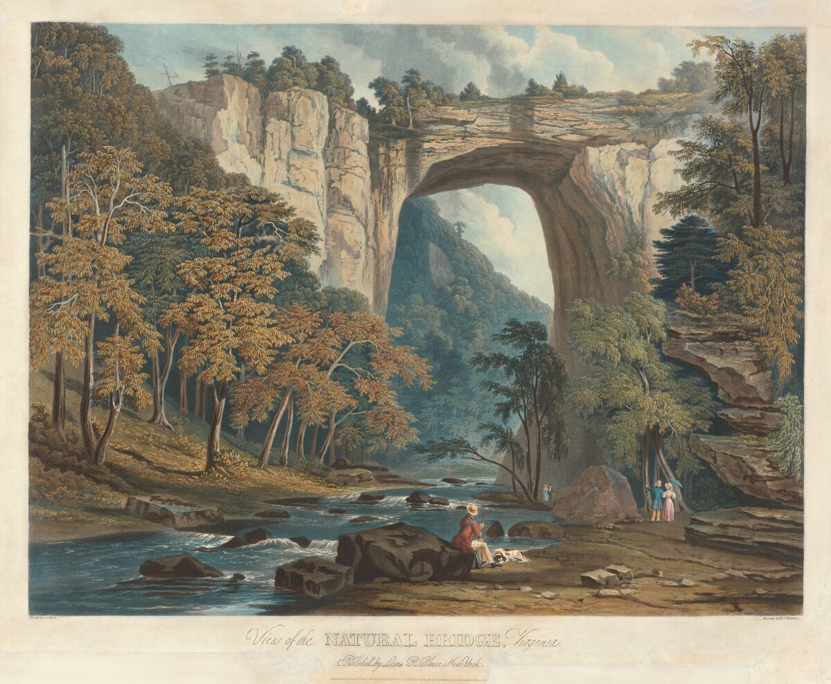 View of the Natural Bridge