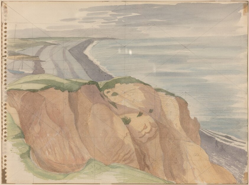 Cliff End, Weybourne [verso]