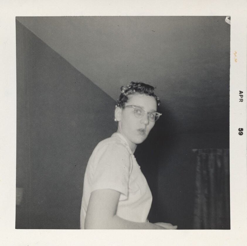 "Doris Wright, February 1959"