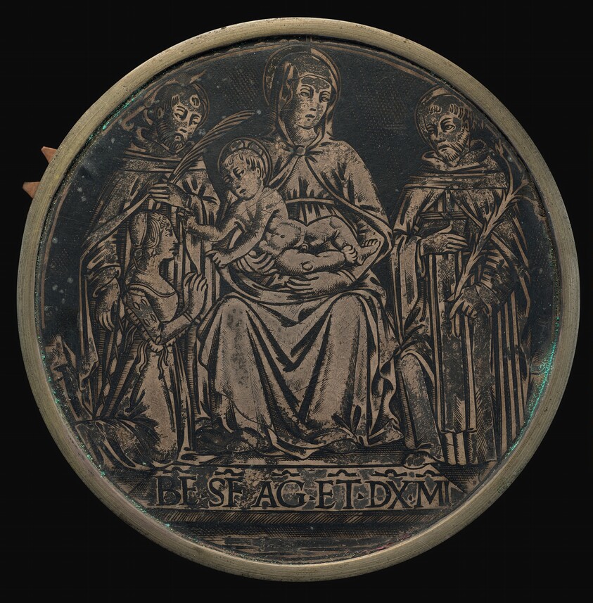 Madonna and Child with Beatrice d'Este, Saint Peter Martyr, and Saint Dominic