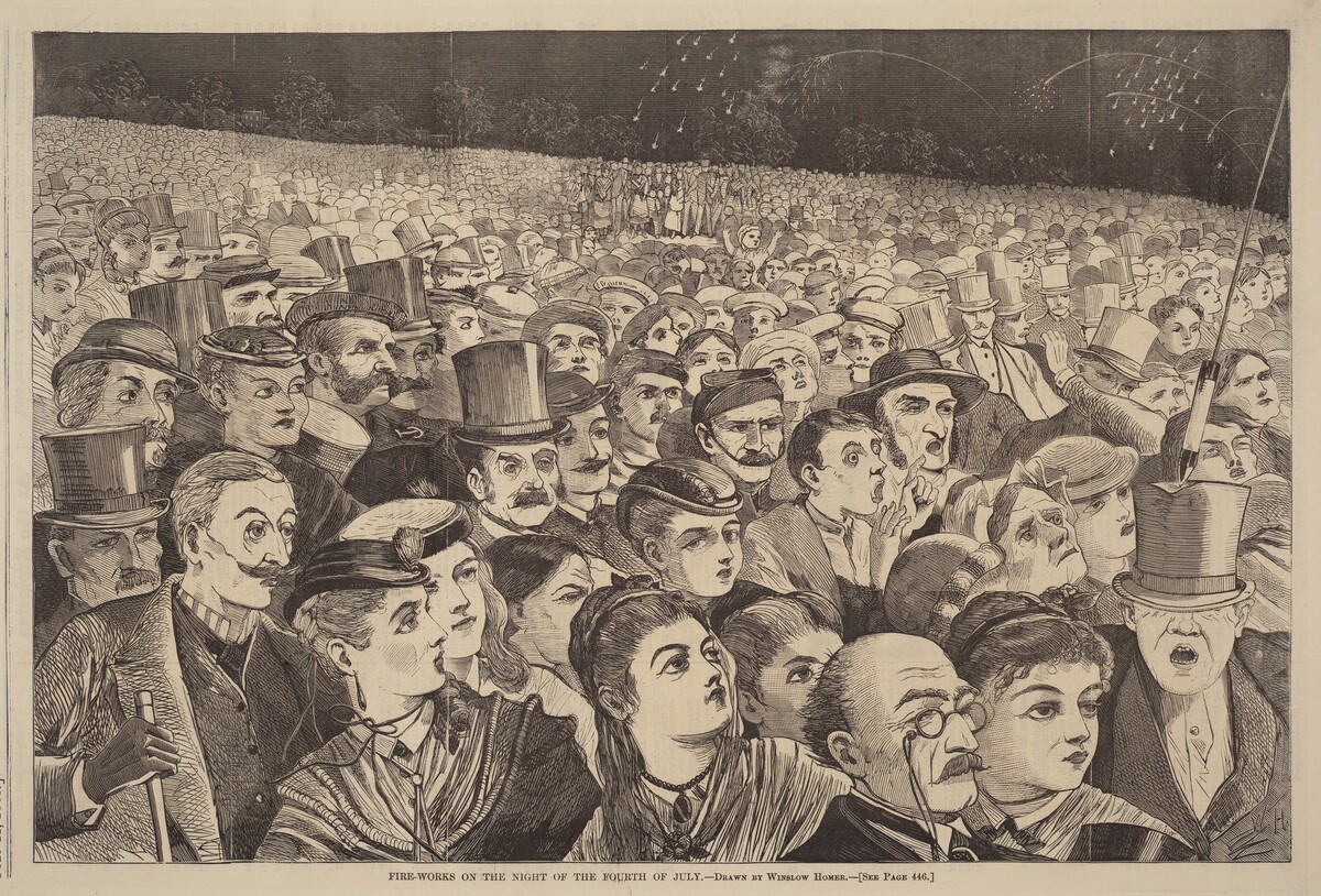 Fire Works on the Night of the Fourth of July