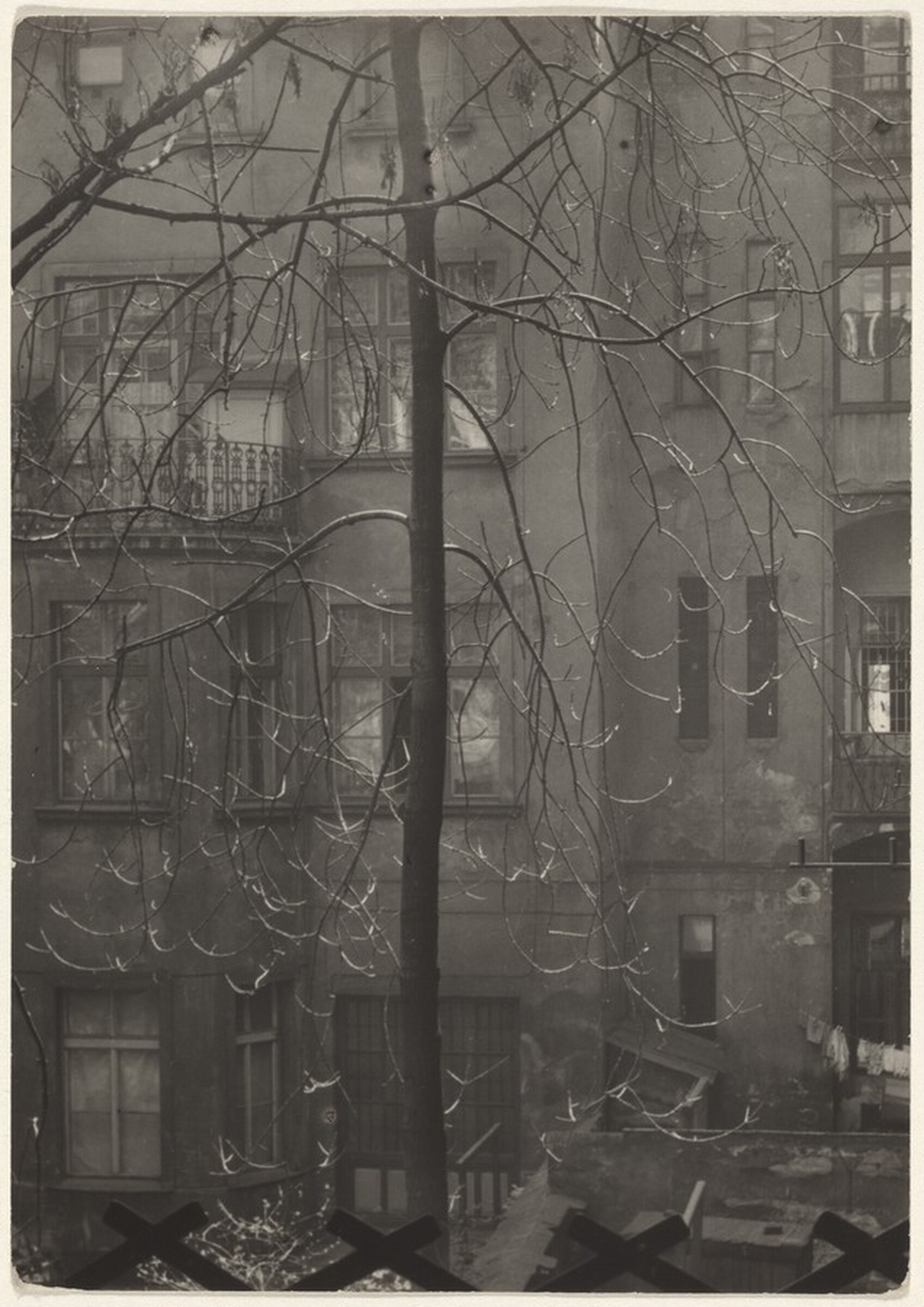 Pohled Do Dvora (View of Courtyard), Eugen Wiškovský, 1951