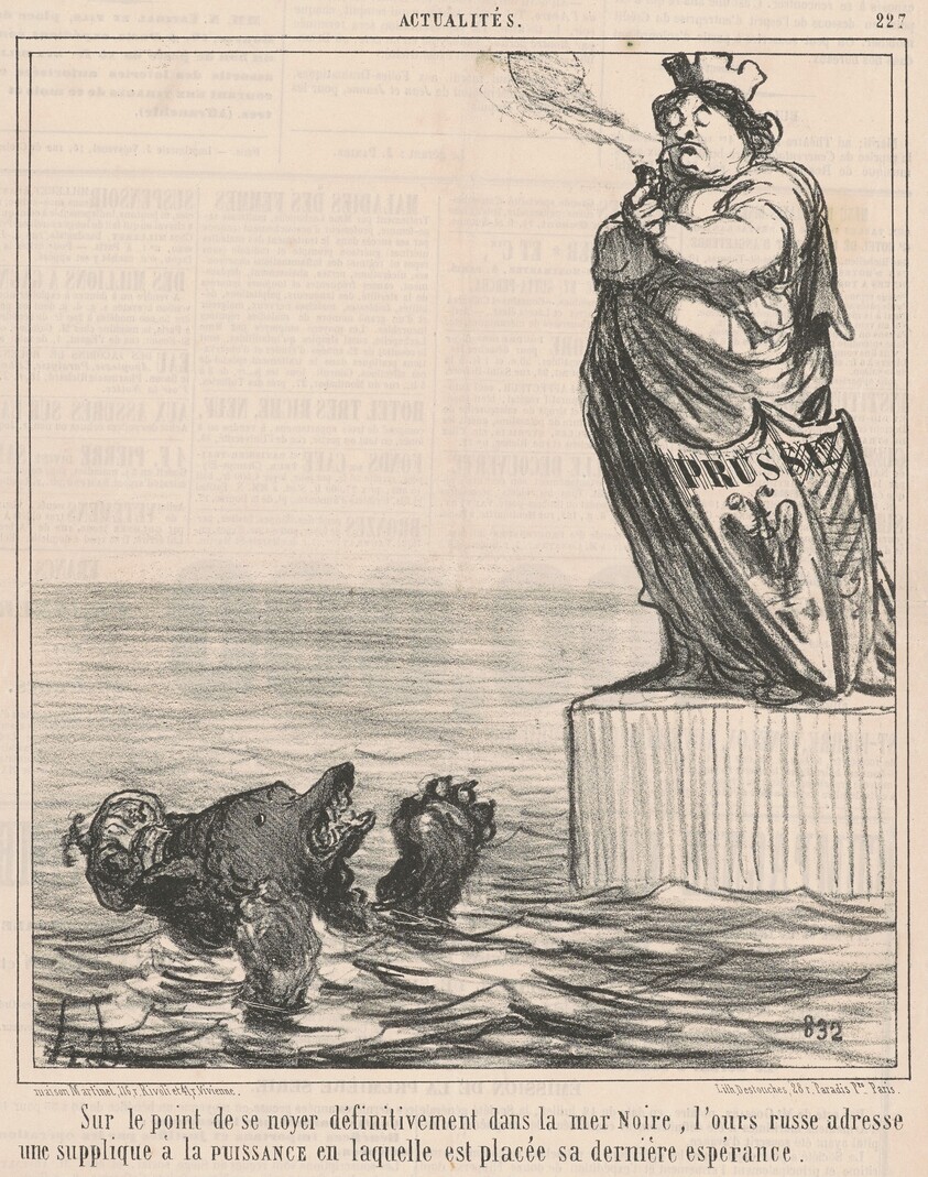 Sur le point de se noyer ...