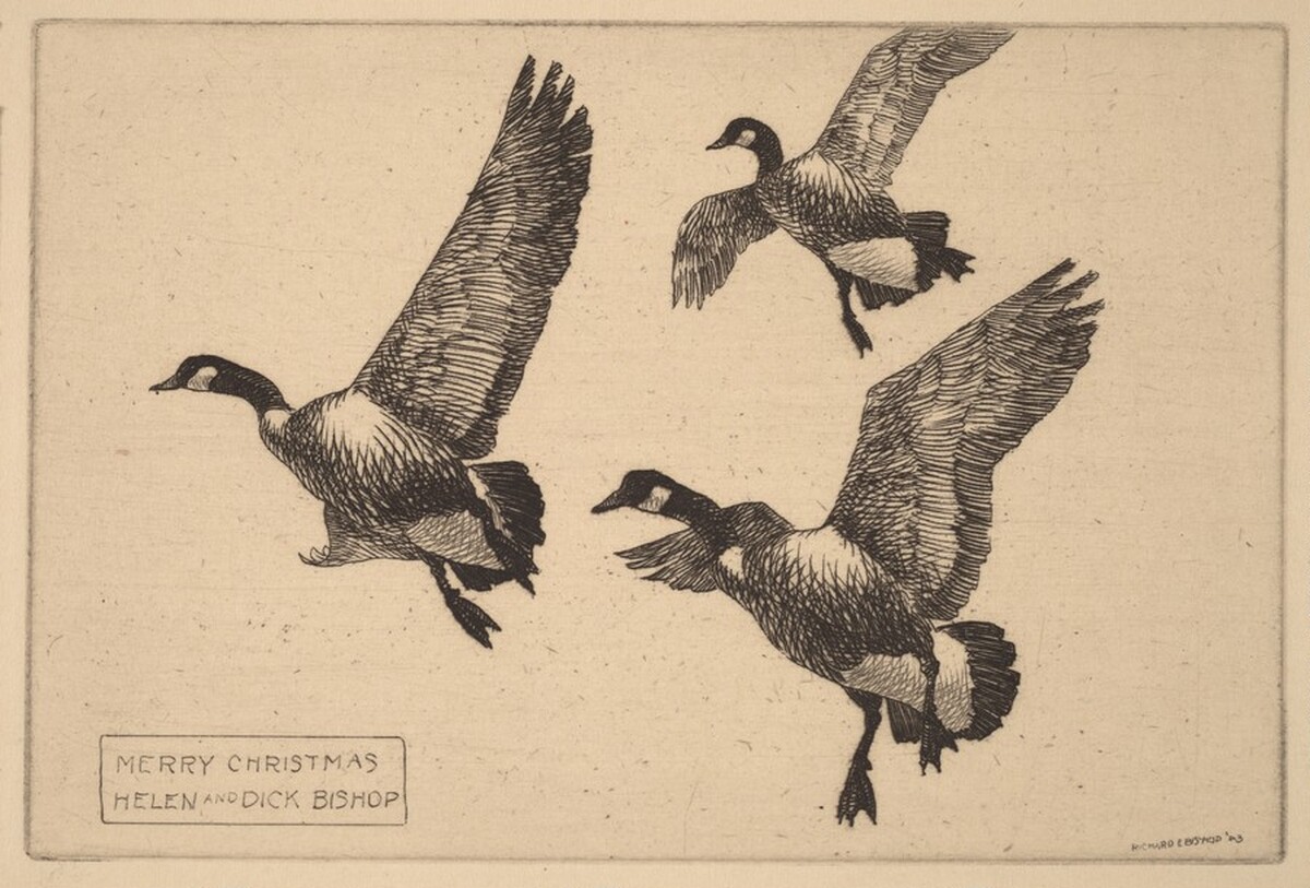 Christmas Card from Helen and Dick Bishop