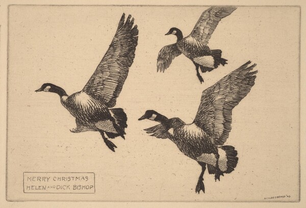 Christmas Card from Helen and Dick Bishop