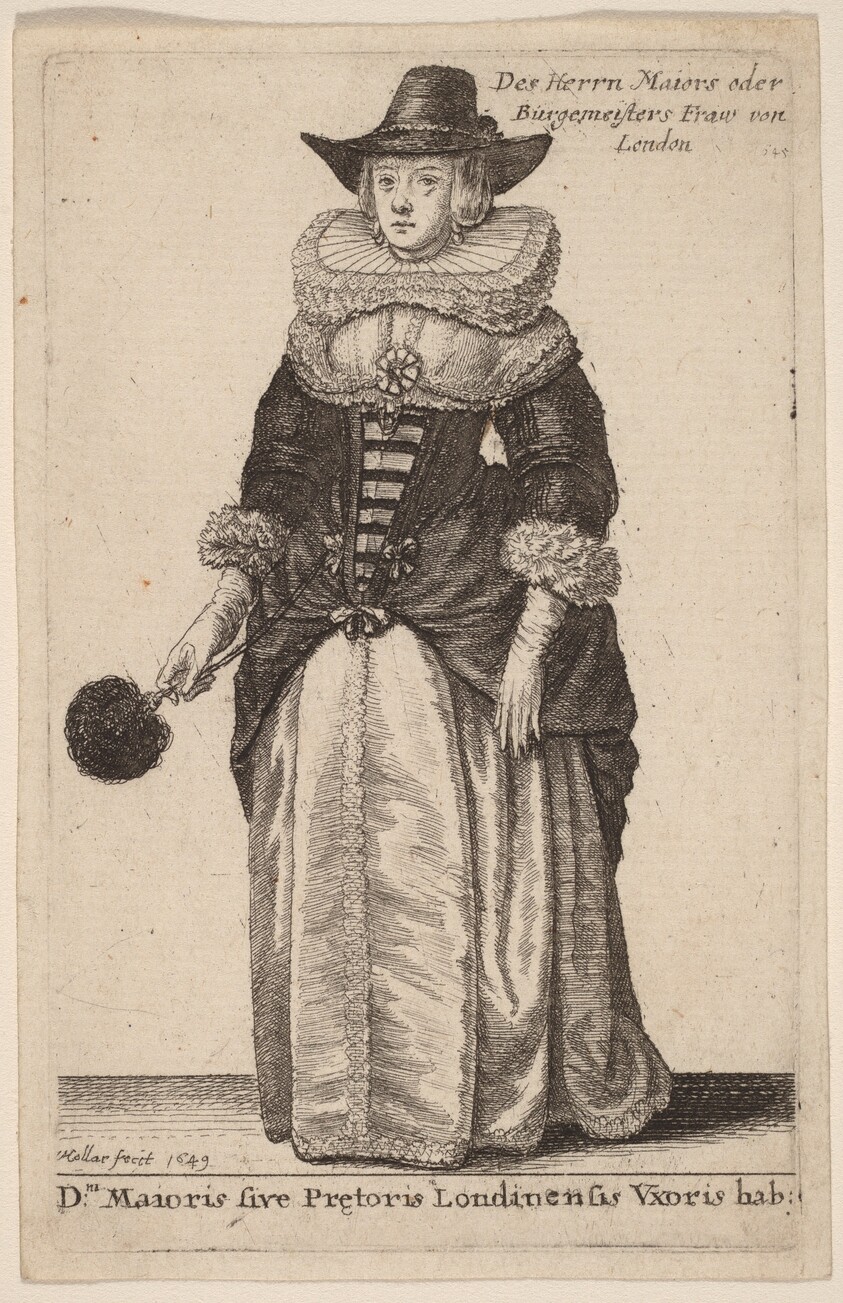 Dni Maioris sive Praetoris Londinensis  Vxoris Hab: