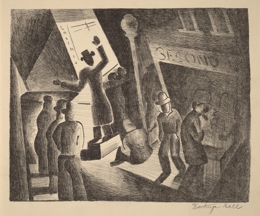 Untitled (Soap Box Orator)