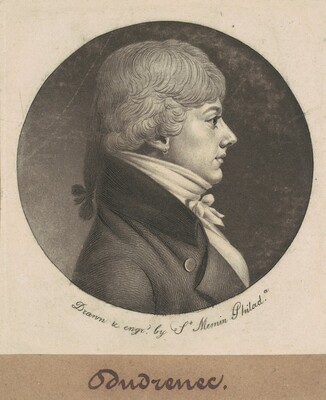 Dudrenec, Charles B. J. Févret de Saint-Mémin, 1800